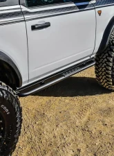 Westin Automotive XTX Rock Sliders for 2021-2023 Ford Bronco 2 Door, Textured Black Steel                                     - 42-14185 - Image 5