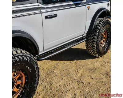 Westin Automotive XTX Rock Sliders for 2021-2023 Ford Bronco 2 Door, Textured Black Steel - 42-14185