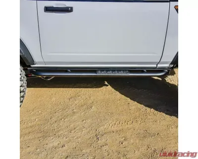 Westin Automotive XTX Rock Sliders for 2021-2023 Ford Bronco 2 Door, Textured Black Steel - 42-14185