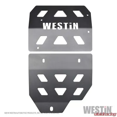 Westin Transmission Pan Skid Plate Jeep Wrangler Belly Pan 2018-2022 - 42-21075