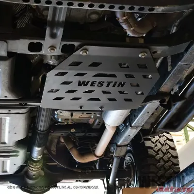 Westin Transfer Case Skid Plate Jeep Wrangler Transfer Case 2018-2022 - 42-21085