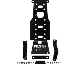 Westin Transmission Pan Skid Plate Jeep Wrangler Belly Pan 2007-2011