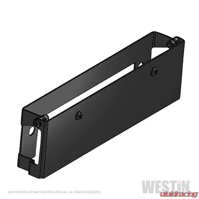 Westin Winch Mount License Plate Relocator - 46-20065