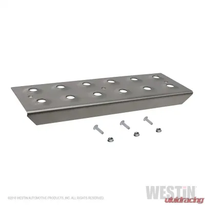 Westin Automotive HDX Stainless Drop Replacement Step Plate Kit, 11 in. with Screws - 56-100011