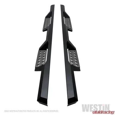 Westin Automotive HDX Stainless Drop Nerf Step Bars for Chevrolet/GMC 1999-2019, Black - 56-116852