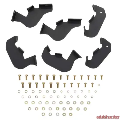 Westin Automotive HDX Drop Nerf Step Bars Textured Black for 2021-2023 Ford Bronco 4 Door - 56-14195