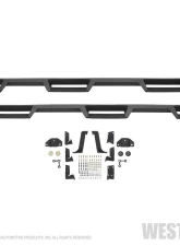 Westin Automotive HDX Drop Wheel to Wheel Nerf Step Bars for Ford F-250/F-350 1999-2016, Black Steel                                     - 56-534015 - Image 6