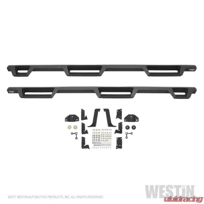 Westin Automotive HDX Drop Wheel to Wheel Nerf Step Bars for Ford F-250/F-350 1999-2016, Black Steel - 56-534015