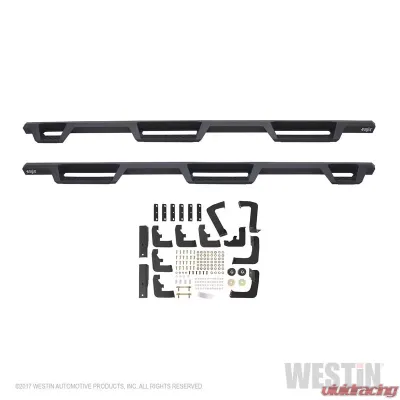 Westin Automotive HDX Drop Wheel to Wheel Nerf Step Bars Black Steel for Ram 1500/2500/3500 - 56-534325