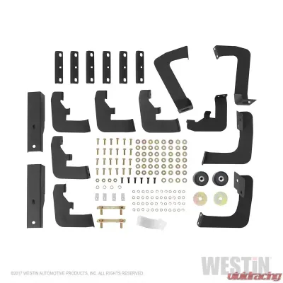 Westin Automotive HDX Drop Wheel to Wheel Nerf Step Bars Black Steel for Ram 1500/2500/3500 - 56-534325