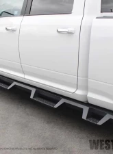 Westin Automotive HDX Drop Wheel to Wheel Nerf Step Bars Black Steel for Ram 1500/2500/3500                                     - 56-534325 - Image 3