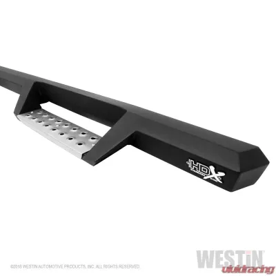 Westin Automotive HDX Stainless Drop Wheel To Wheel Nerf Step Bars for Chevy Silverado/GMC Sierra 2007-2018, Textured Black - 56-5345652