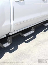 Westin Automotive HDX Stainless Drop Wheel To Wheel Nerf Step Bars for Chevy Silverado/GMC Sierra 2007-2018, Textured Black                                     - 56-5345652 - Image 3