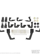 Westin Automotive HDX Drop Wheel to Wheel Nerf Step Bars, Black Steel, Fits 2007-2019 Chevy/GMC                                     - 56-534575 - Image 5