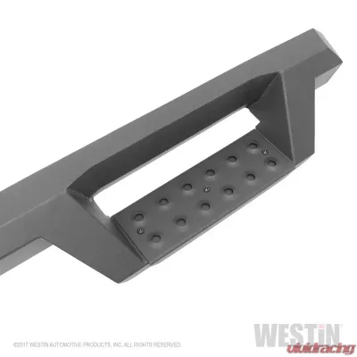 Westin Automotive HDX Drop Wheel to Wheel Nerf Step Bars, Black Steel, Fits 2007-2019 Chevy/GMC - 56-534575