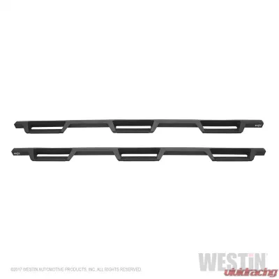 Westin Automotive HDX Drop Wheel to Wheel Nerf Step Bars, Black Steel, 2007-2019 Chevy/GMC - 56-534585
