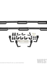 Westin Automotive HDX Drop Wheel to Wheel Nerf Step Bars, Black Steel, 2007-2019 Chevy/GMC                                     - 56-534585 - Image 4