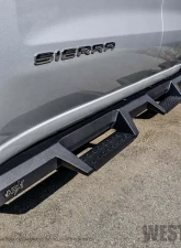 Westin Automotive HDX Drop Wheel to Wheel Nerf Step Bars, Black Steel, 2019-2022 Chevy Silverado/GMC Sierra                                     - 56-534715 - Image 3