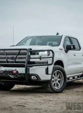 Westin HDX Winch Mount Grille Guard Chevrolet Silverado 1500 2019-2020                                     - 57-93955 - Image 2