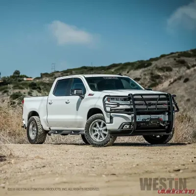 Westin HDX Winch Mount Grille Guard Chevrolet Silverado 1500 2019-2020 - 57-93955