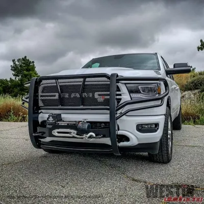 Westin HDX Winch Mount Grille Guard Ram 1500 2019-2022 - 57-93975