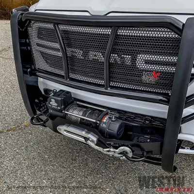 Westin HDX Winch Mount Grille Guard Ram 1500 2019-2022 - 57-93975