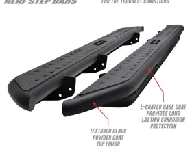 Westin Automotive Outlaw Nerf Step Bars, Textured Black, Steel, Fits 2009-2022 Ram 1500/2500/3500