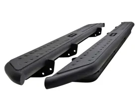Westin Automotive Outlaw Nerf Step Bars for Jeep Gladiator 2020-2022, Textured Black Steel