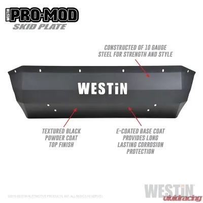 Westin Pro-Mod Skid Plate Ford F-250 Bumper Guard 2017-2018 - 58-71175