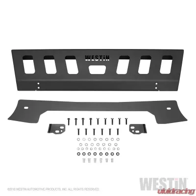 Westin WJ2 Front Bumper Skid Plate Jeep Wrangler Bumper Guard 2007-2018 - 59-80005-SP