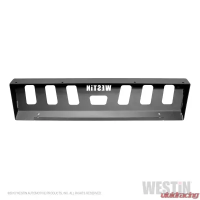 Westin WJ2 Front Bumper Skid Plate Jeep Wrangler Bumper Guard 2007-2018 - 59-80005-SP