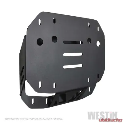 Westin Automotive WJ2 Spare Tire Relocator for Jeep Wrangler 2018-2022, Textured Black - 59-89005