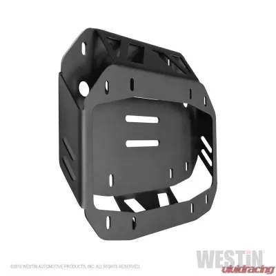 Westin Automotive WJ2 Spare Tire Relocator for Jeep Wrangler 2018-2022, Textured Black - 59-89005