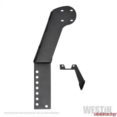 Westin Automotive WJ2 Bumper Third Brake Light/Rotopax Combo Mount for Jeep Wrangler 2007-2018 - 59-89035