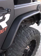 Westin Tube Fenders Jeep Wrangler Rear 2007-2018                                     - 62-1015 - Image 2