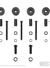 Westin Automotive LED Cowl Mount for Jeep Wrangler JL & Gladiator 2020-2022, Cast Aluminum, Textured Black                                     - 62-41075 - Image 6