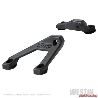 Westin Automotive LED Cowl Mount for Jeep Wrangler JL & Gladiator 2020-2022, Cast Aluminum, Textured Black - 62-41075