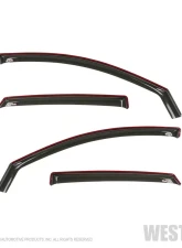 Westin In-Channel Wind Deflector Honda Accord N/A                                     - 72-44491 - Image 4