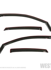 Westin In-Channel Wind Deflector Honda Civic N/A 2016-2019                                     - 72-44493 - Image 4