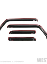 Westin In-Channel Wind Deflector Jeep Wrangler N/A 2018-2022                                     - 72-51499 - Image 4