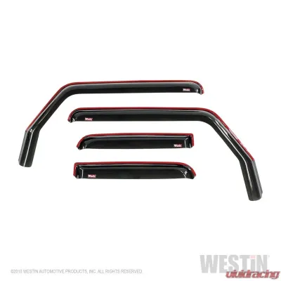 Westin In-Channel Wind Deflector Jeep Wrangler N/A 2018-2022 - 72-51499