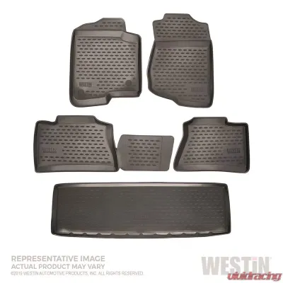 Westin Black Front 2nd & 3rd Row Profile Liners Set Honda Odyssey 2011-2017 - 74-15-51028