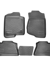 Westin Automotive Profile Floor Liners 4 pc Black Rubber Front and Rear for Hyundai Veloster 2012-2017                                     - 74-17-41039 - Image 5