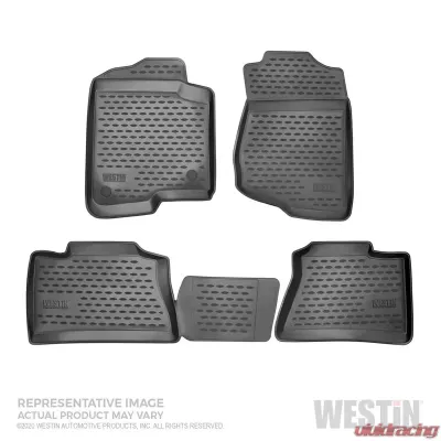 Westin Profile Floor Liners Jeep Cherokee Front and Rear 2016-2021 - 74-21-51015