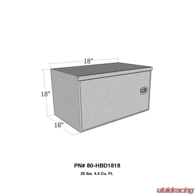 Westin Brute HD Under Body Tool Box - 80-HBD1818