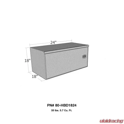 Westin Brute HD Under Body Tool Box - 80-HBD1824