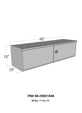 Westin Brute HD Under Body Tool Box                                     - 80-HBD1848 - Image 2