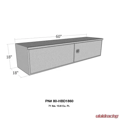 Westin Brute HD Under Body Tool Box - 80-HBD1860