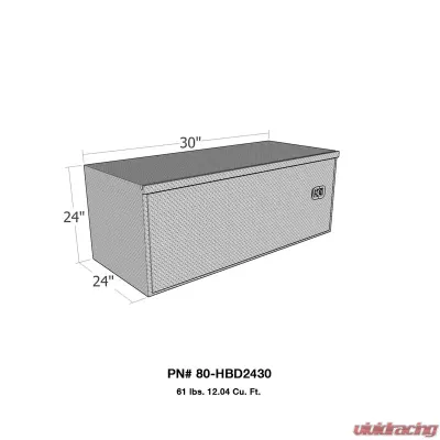 Westin Brute HD Under Body Tool Box - 80-HBD2430