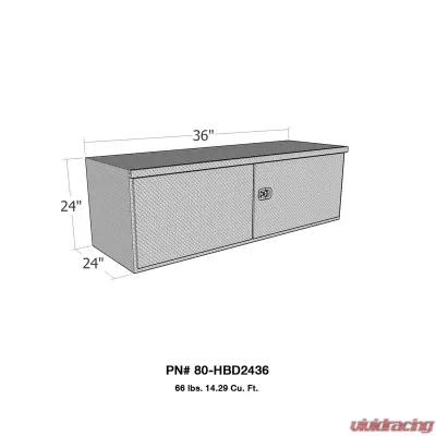 Westin Brute HD Under Body Tool Box - 80-HBD2436
